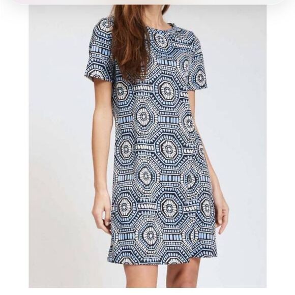 TYLER BOE Dresses & Skirts - TYLER BOE Morgan Jacquard Dress in Hydro Size Small